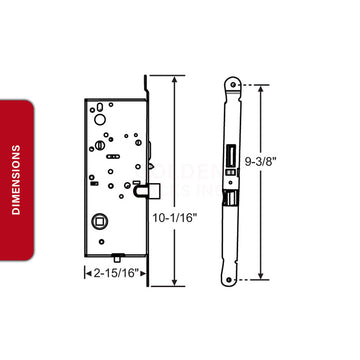 Ashland Multipoint Lock 56-377